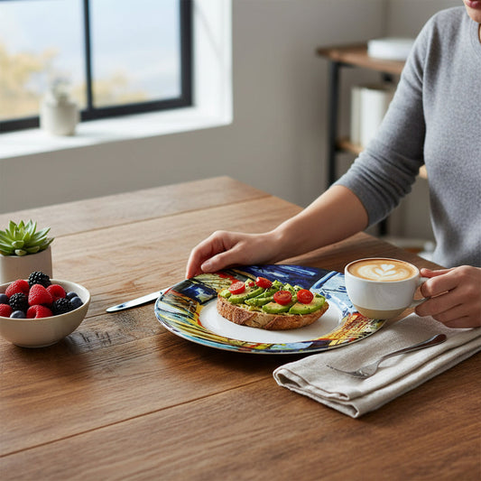 MODERNA: Salad Plate - Crisalide Design by L. Centinaro