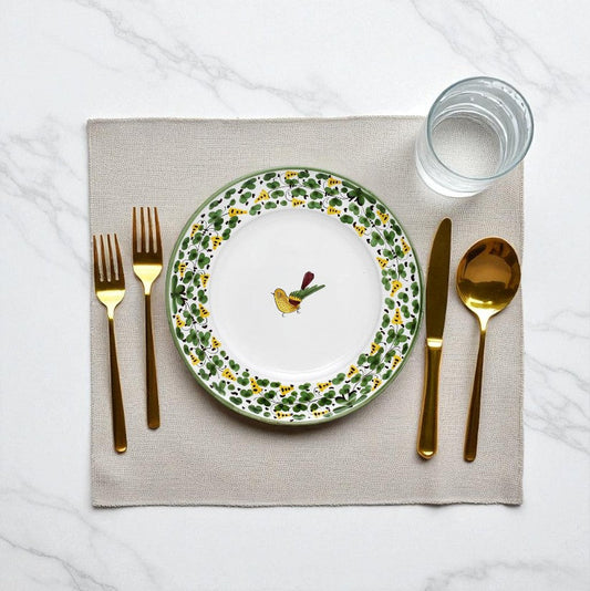 ARABESCO VERDE DERUTA: Dinner Plate