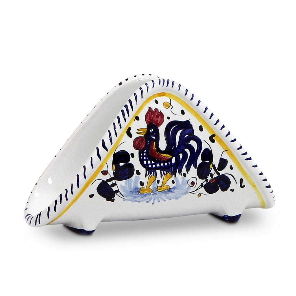 Orvieto Blue ROOSTER: Egg Holder [R]