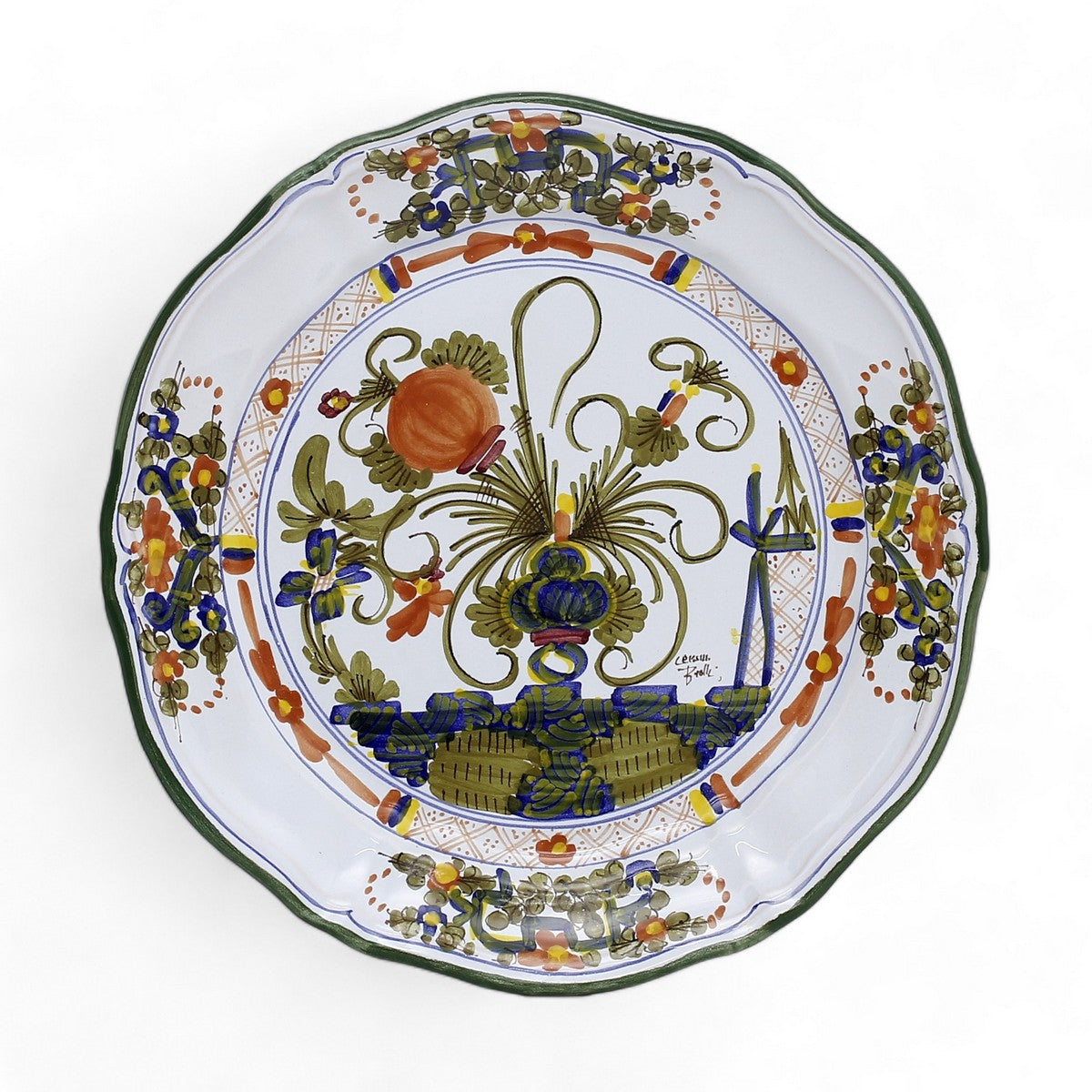 FAENZA-CARNATION-GAROFANO: 3 Pieces Basic Place Setting