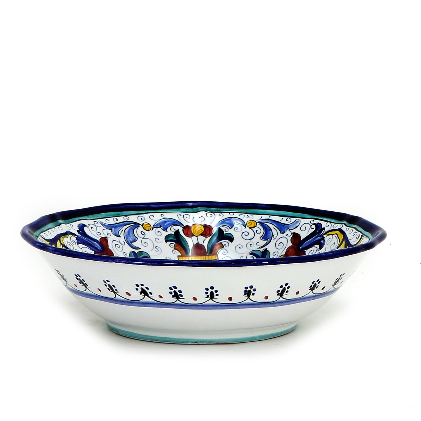 VECCHIA DERUTA: Salad Bowl (Medium) [R] - Artistica.com