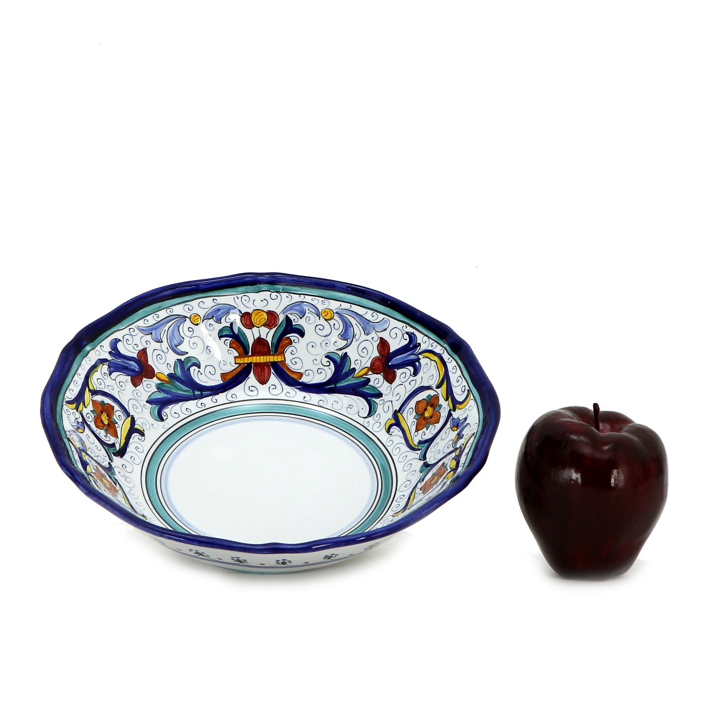 VECCHIA DERUTA: Salad Bowl (Medium) [R] - Artistica.com