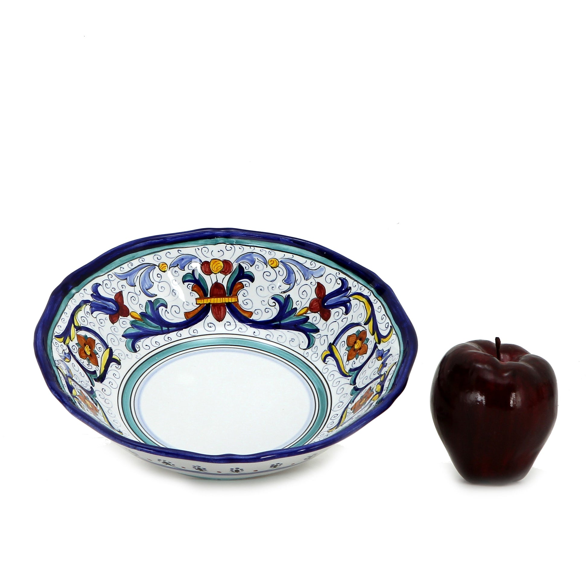 VECCHIA DERUTA: Salad Bowl (Medium) [R] - Artistica.com