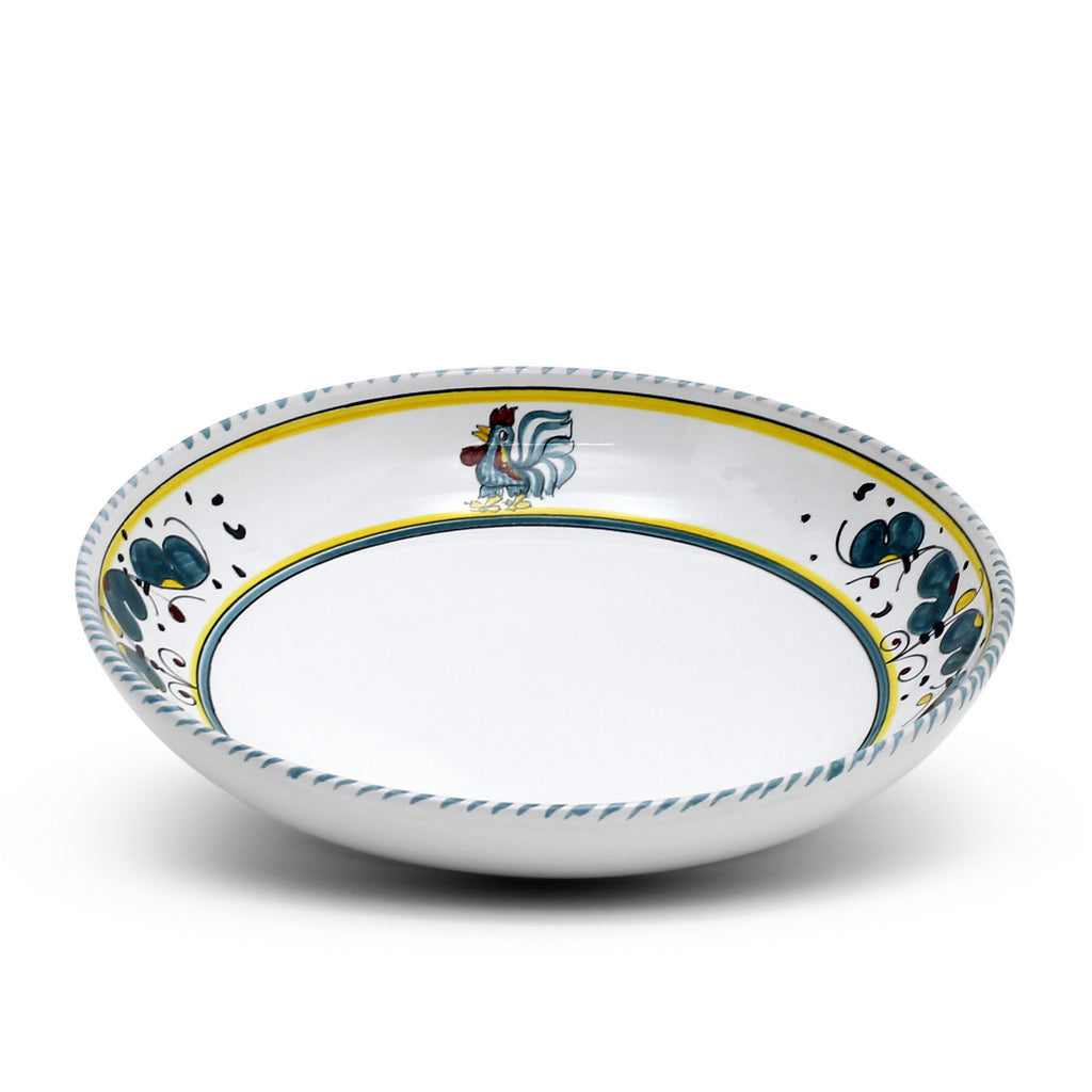 ORVIETO GREEN ROOSTER: 4 Pieces Place Setting - Artistica.com