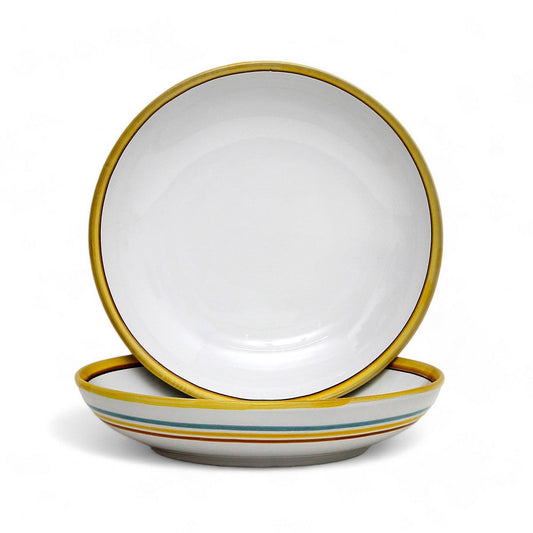 RAFFAELLESCO SIMPLE: Risotto/Pasta/Cioppino round shallow coupe bowl