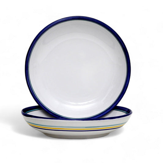 DERUTA RICCO SIMPLE : Risotto/Pasta/Cioppino round shallow coupe bowl