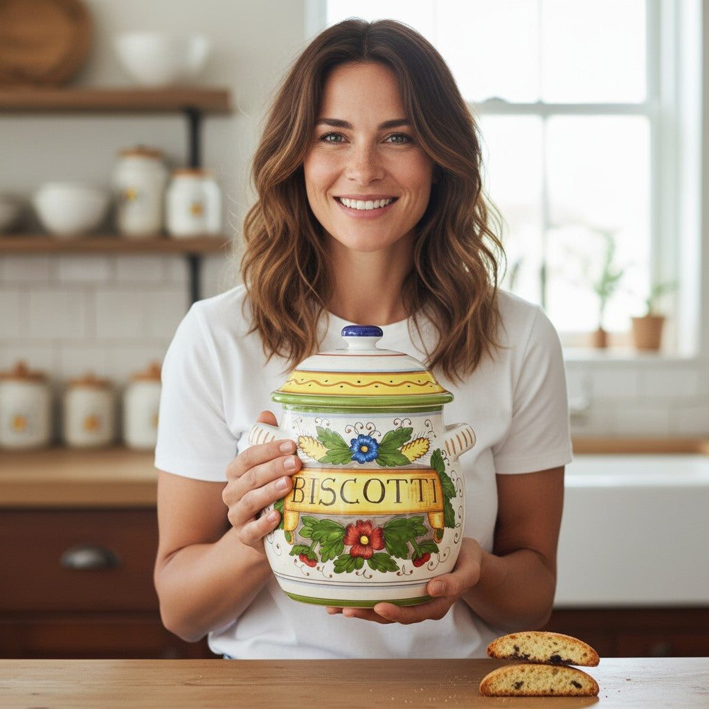 Artistica - Deruta of Italy Rustica Biscotti Jar