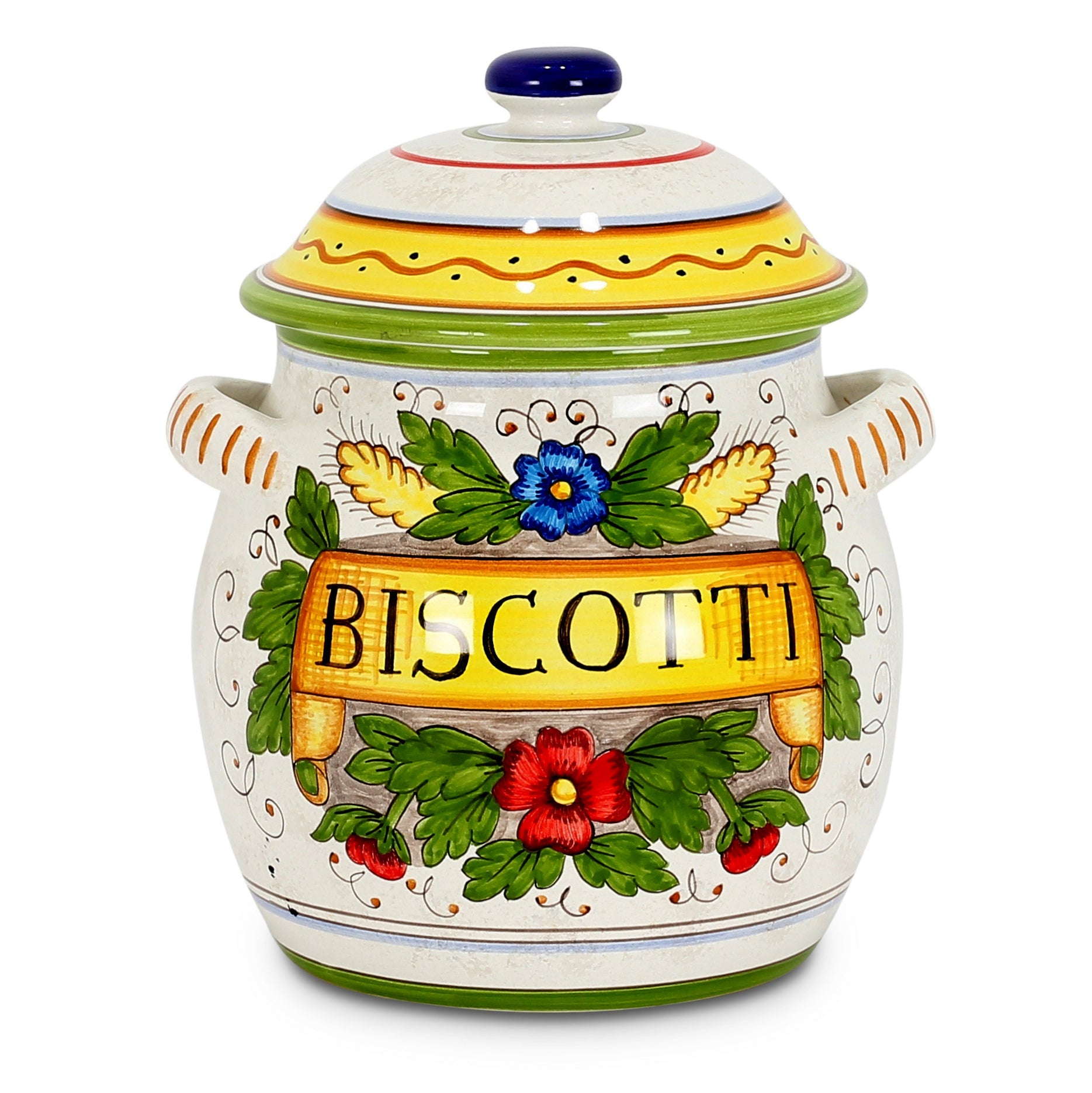 Artistica - Deruta of Italy Rustica Biscotti Jar - Thumbnail 3