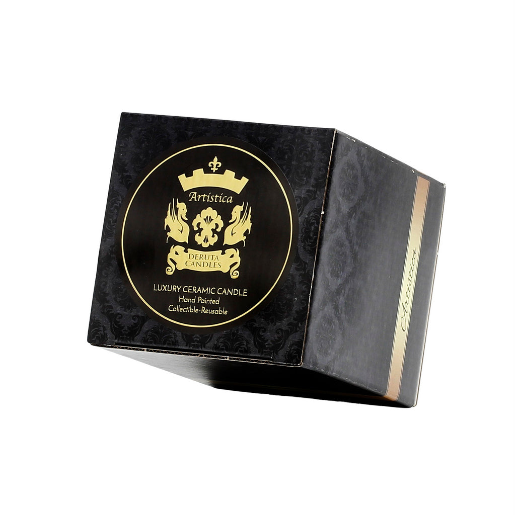 DERUTA CANDLES: Deluxe Precious Flared Candle RAFFAELLESCO DELUXE Design - Artistica.com