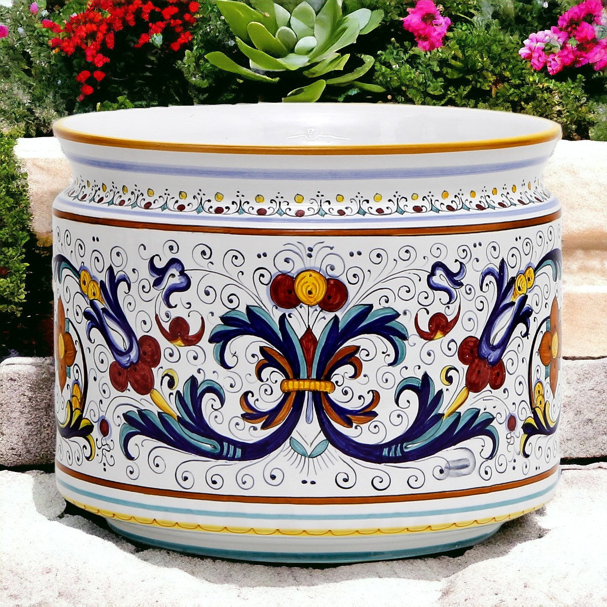RICCO DERUTA DELUXE: Cylindrical Cover Pot Ricco Deruta Design ...