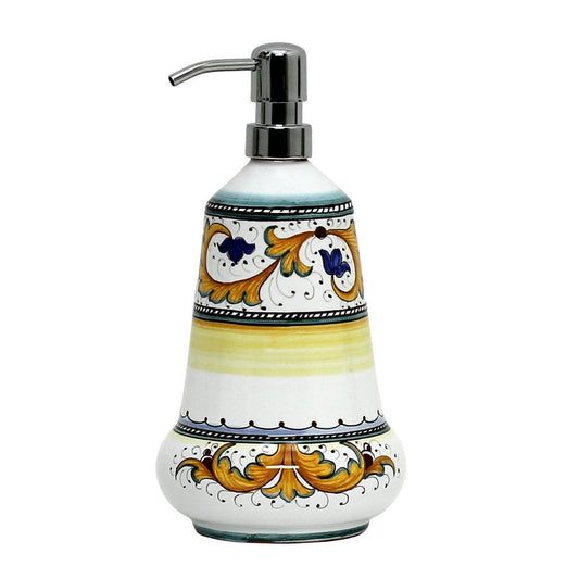 PERUGINO: Liquid Soap/Lotion Dispenser with Chrome Pump (Large 26 OZ) - Artistica.com