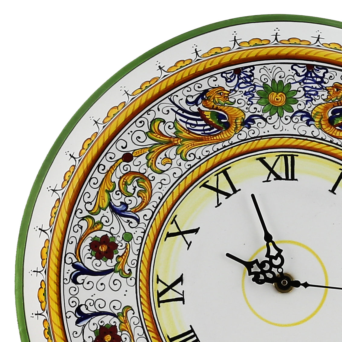 RAFFAELLESCO DELUXE: Large Round Wall Clock - Artistica.com