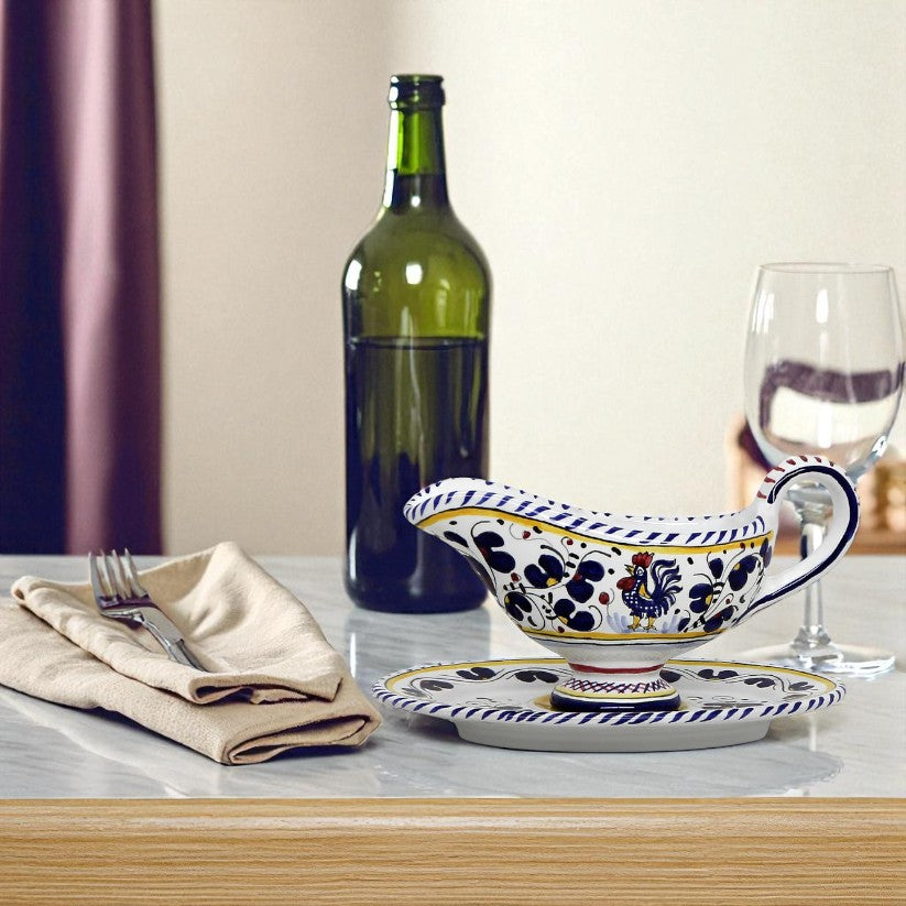 SAUCE BOATS - SERVERS – DERUTA OF ITALY