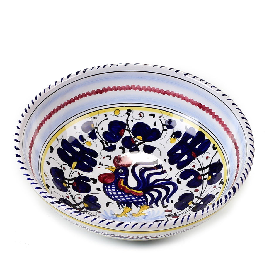 ORVIETO BLUE ROOSTER: Soup Pasta Coupe Bowl