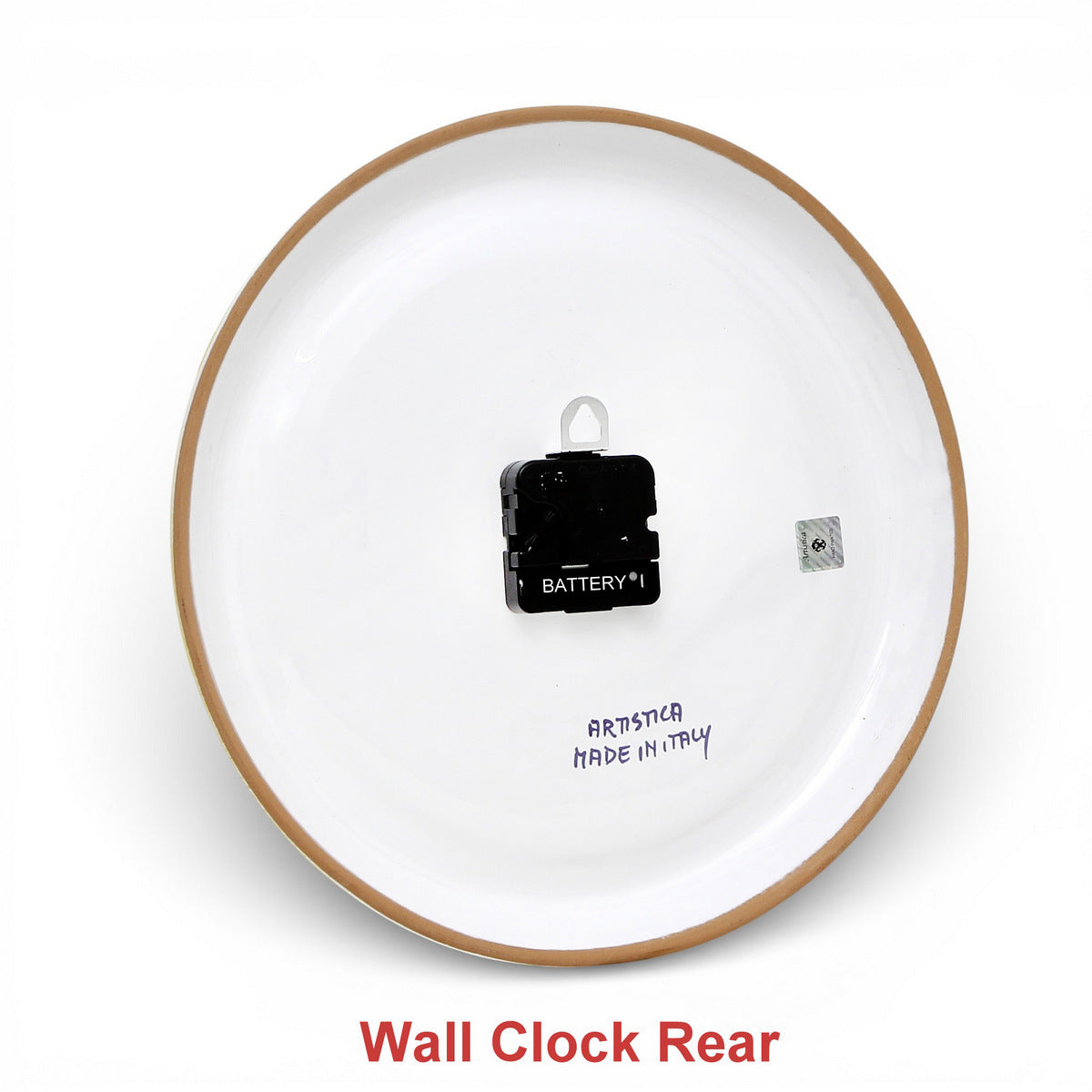 DERUTA VARIO NERO: Round Wall Clock