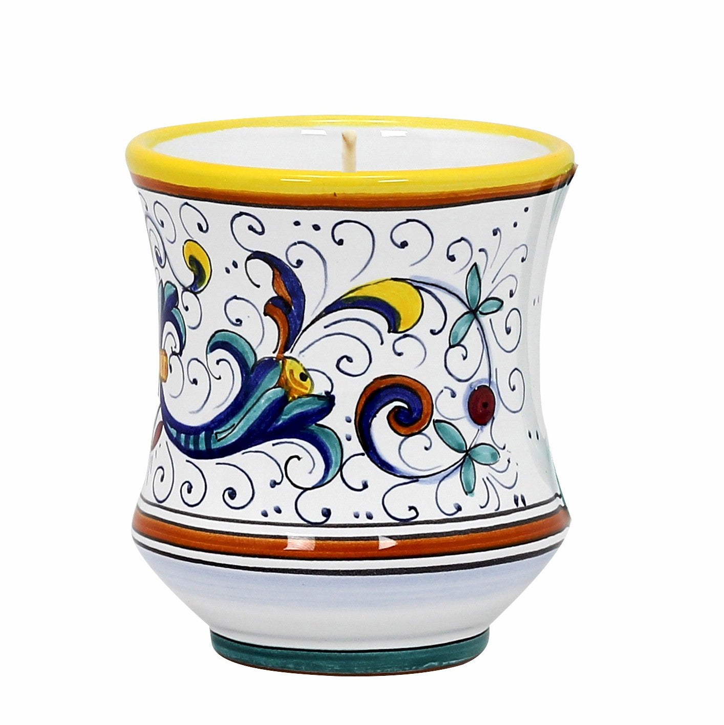 DERUTA CANDLES: Deluxe Precious Concave Candle RICCO DERUTA DELUXE Design - Artistica.com