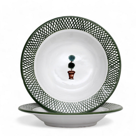GIARDINO: Pasta/Soup Rimmed plate