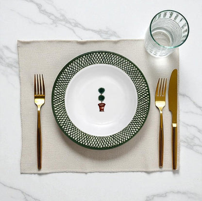 GIARDINO: Pasta/Soup Rimmed plate