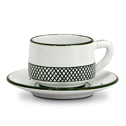 GIARDINO: Cup and Saucer Set [R] - Artistica.com