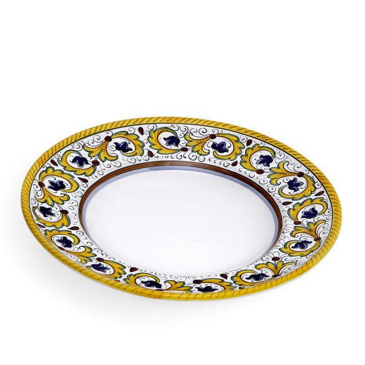 PERUGINO DERUTA: Rim Pasta Soup Bowl