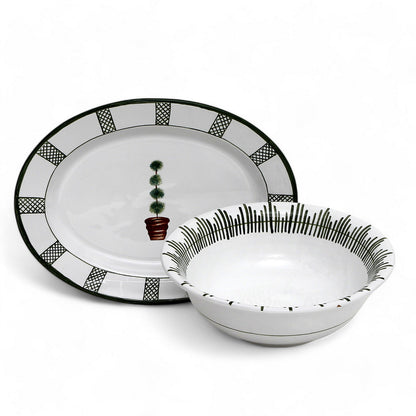 GIARDINO: 2 Serving Pieces
