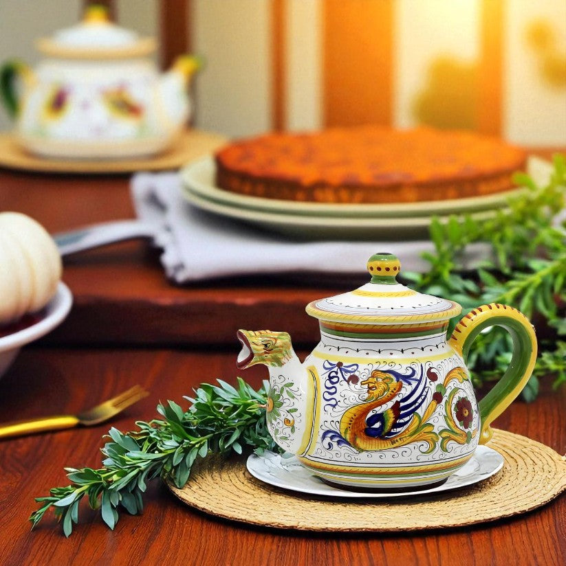 RAFFAELLESCO DELUXE: Teapot (5 Cups - 40 Fl Oz - 1.15 Liter)