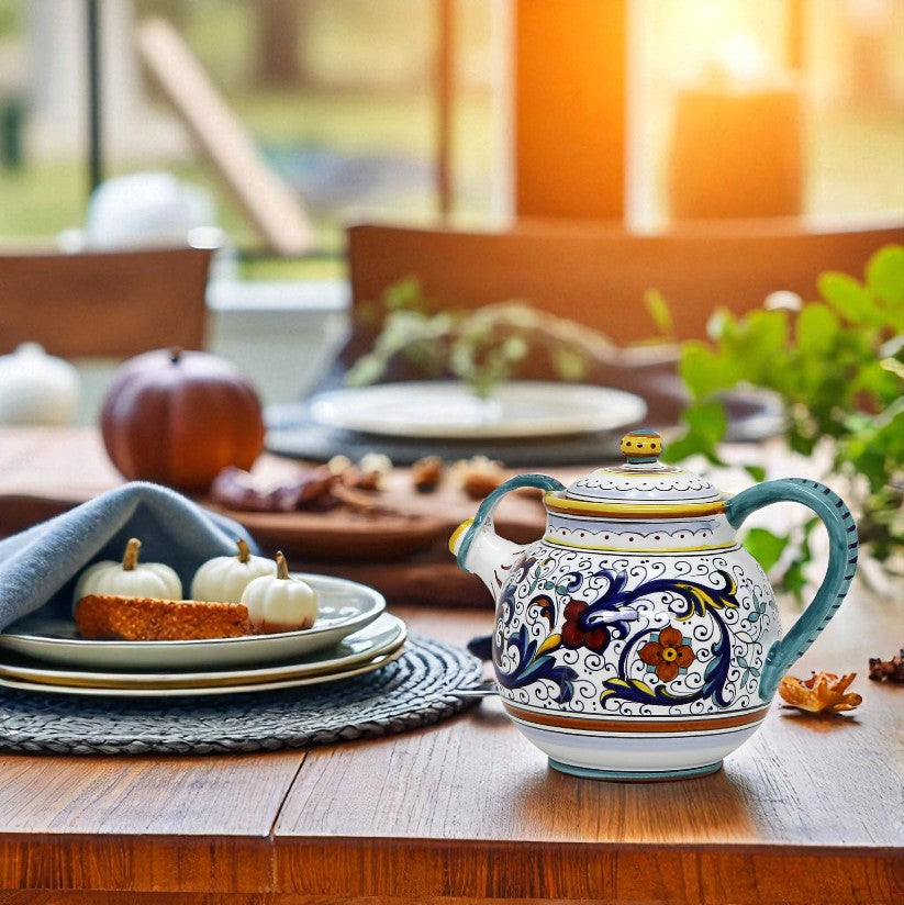 TEA & COFFEE POTS – DERUTA OF ITALY