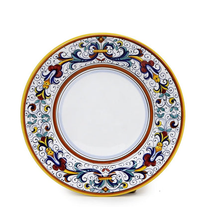 RICCO DERUTA DELUXE: Salad Plate - White Center