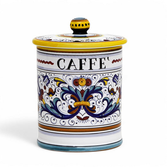 RICCO DERUTA DELUXE: Caffe' (Coffee) Container Canister