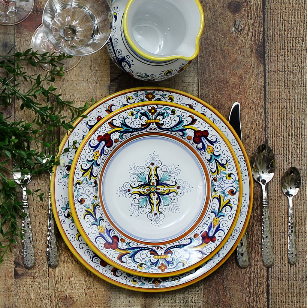 RICCO DERUTA DELUXE: Oil and Vinegar cruets set with caddy (NEW) - Artistica.com