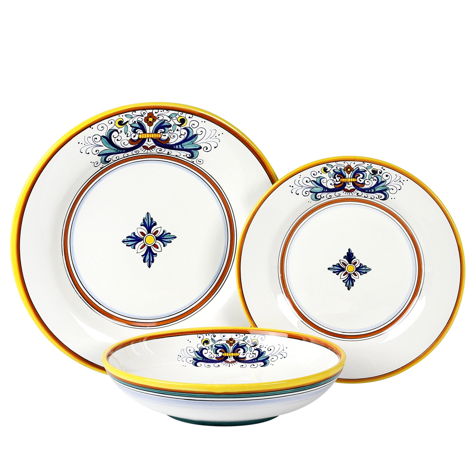 RICCO DERUTA LITE: Salad Plate - DERUTA OF ITALY