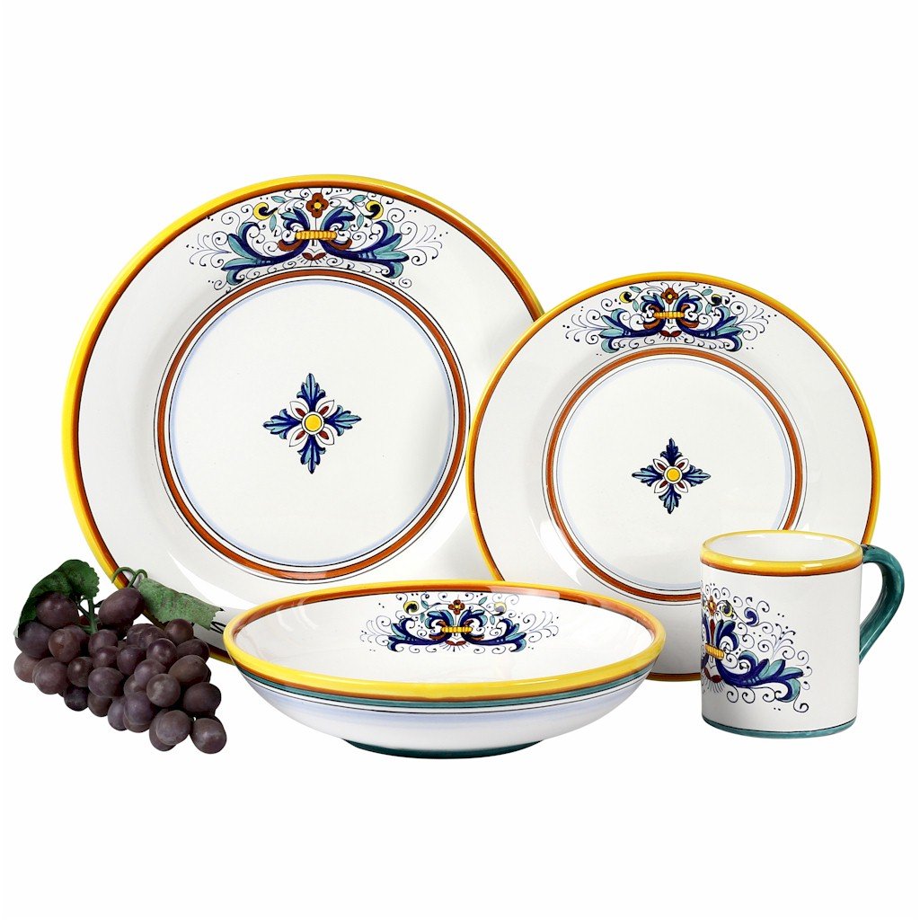 RICCO DERUTA LITE: Salad Plate - DERUTA OF ITALY