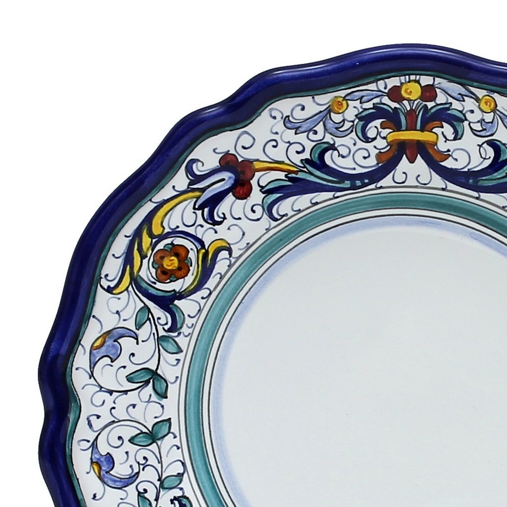 VECCHIA DERUTA: Salad plate - DERUTA OF ITALY