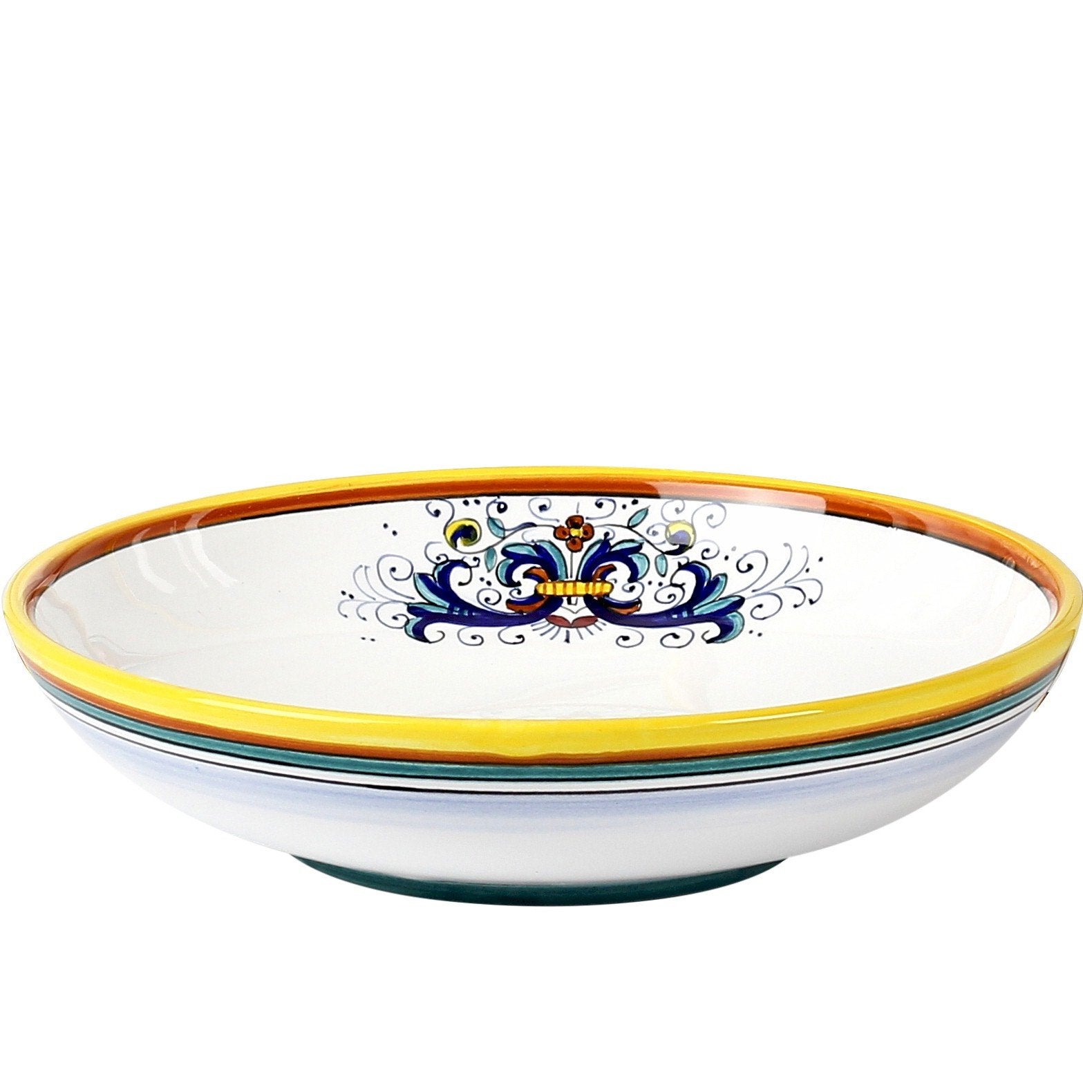 RICCO DERUTA LITE: Pasta-Risotto Shallow Bowl - DERUTA OF ITALY