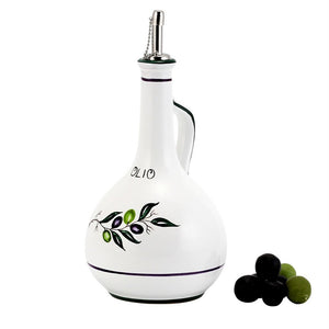 ORVIETO RED ROOSTER: Olive Oil Bottle Dispenser 