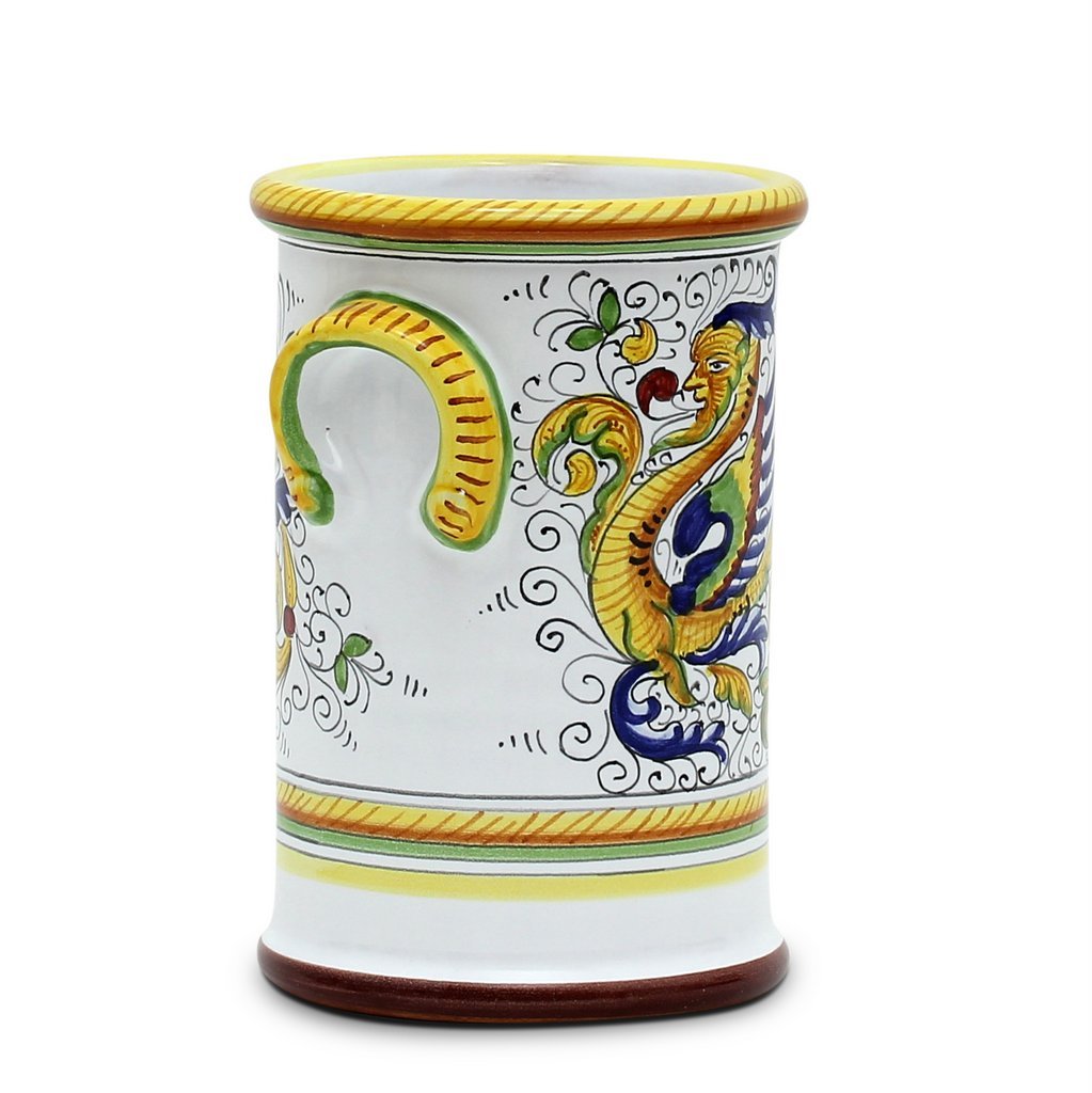 RAFFAELLESCO: Utensil Holder - DERUTA OF ITALY