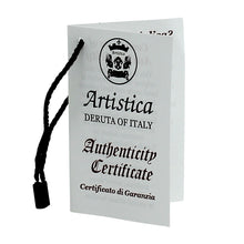 DERUTA VARIO: Round Wall Clock Dec Foglie Verdi - DERUTA OF ITALY