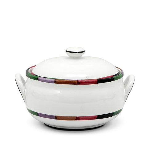 CIRCO: Round Tureen with Handles [R] - DERUTA OF ITALY