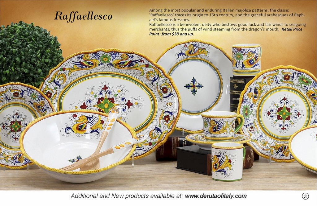 Deruta of Italy CATALOG - DERUTA OF ITALY