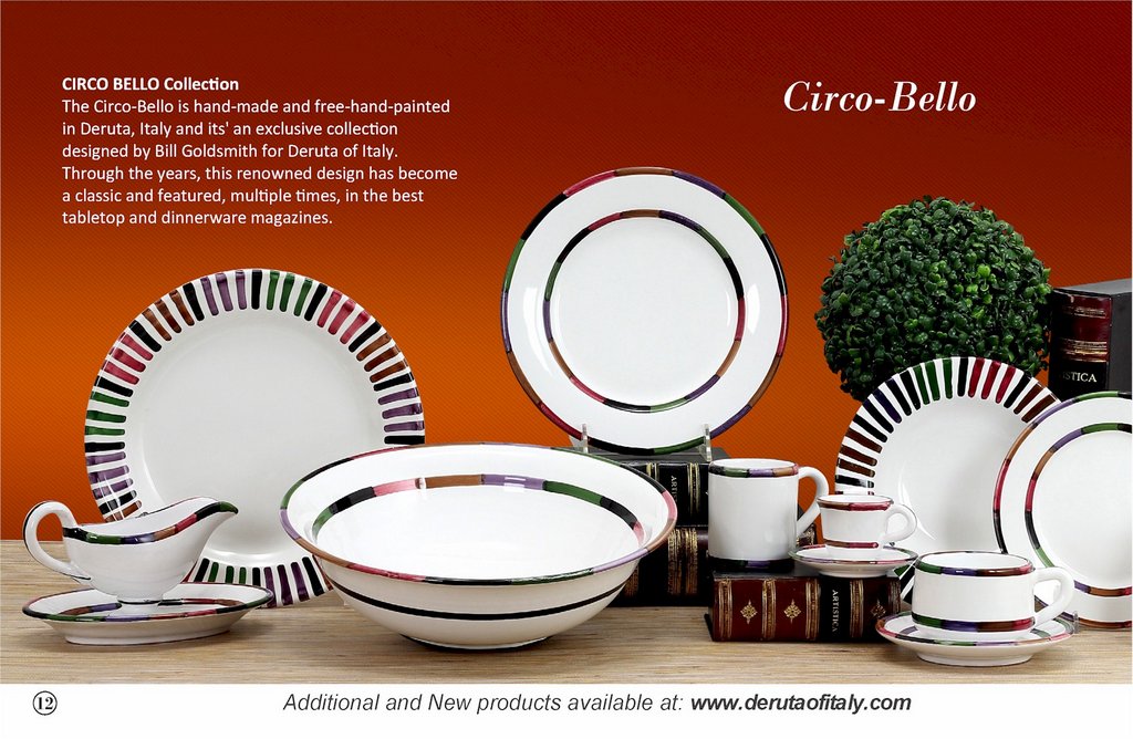Deruta of Italy CATALOG - DERUTA OF ITALY
