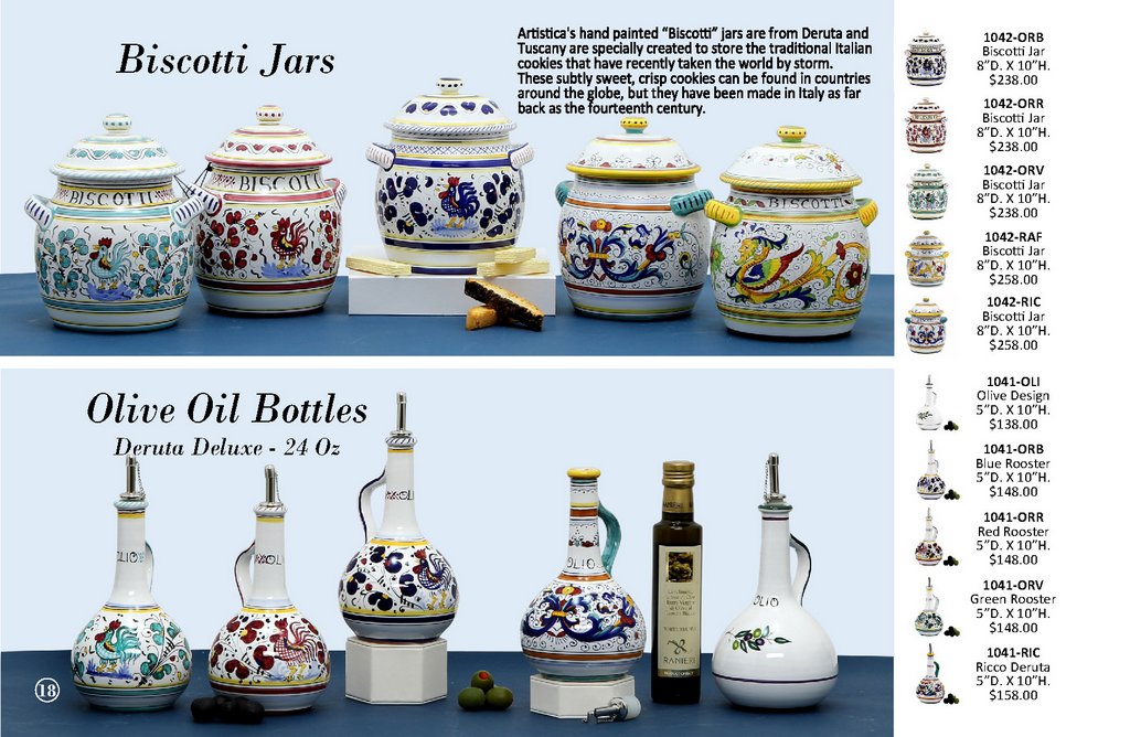 Deruta of Italy CATALOG DERUTA OF ITALY