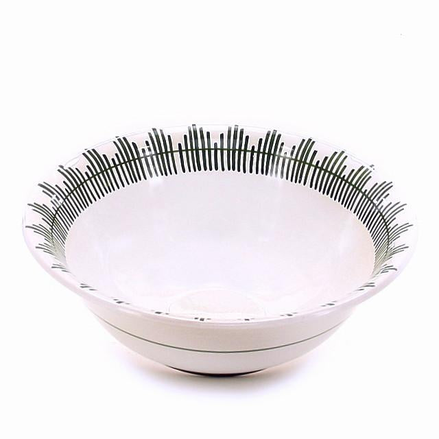 GIARDINO: Serving pasta bowl (Large) - DERUTA OF ITALY