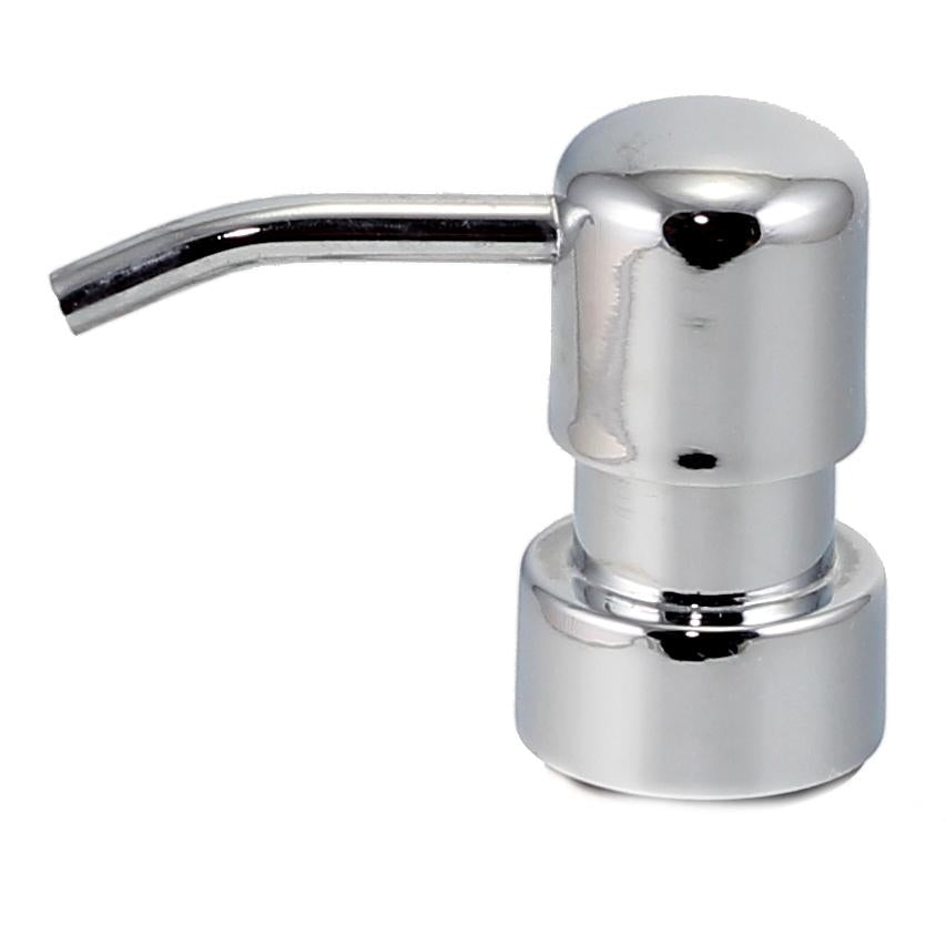 RICCO DERUTA BLUE: Liquid Soap/Lotion Dispenser with Chrome Pump (Medium 20 OZ) - DERUTA OF ITALY