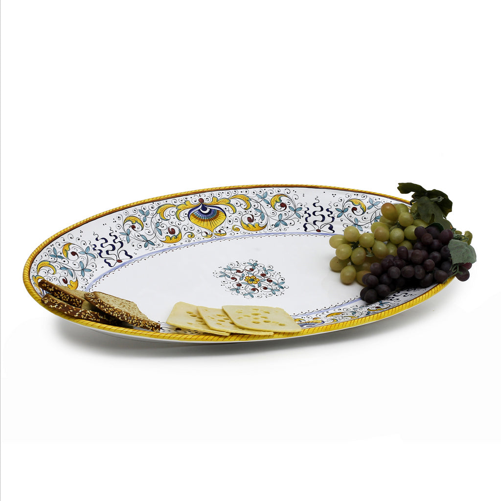 PAVONE DELUXE: Extra Large Oval Turkey Platter