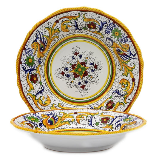 RAFFAELLESCO: Rim Pasta Soup plate - DERUTA OF ITALY