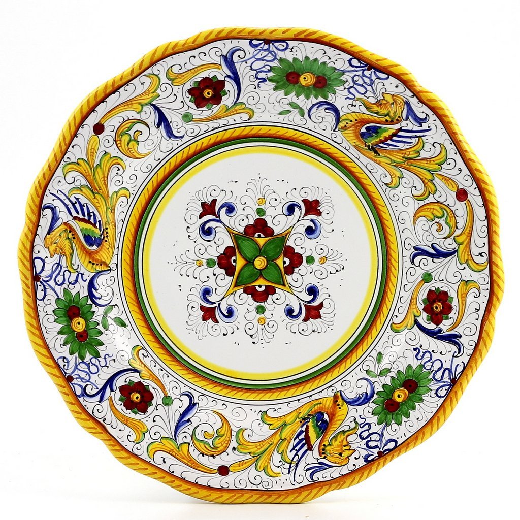 RAFFAELLESCO: Charger Platter - DERUTA OF ITALY