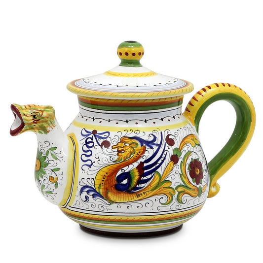 RAFFAELLESCO: Teapot - DERUTA OF ITALY