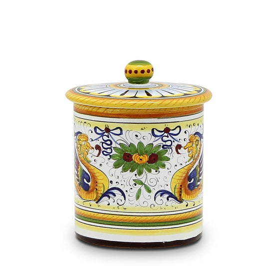 RAFFAELLESCO: Canister Small - DERUTA OF ITALY