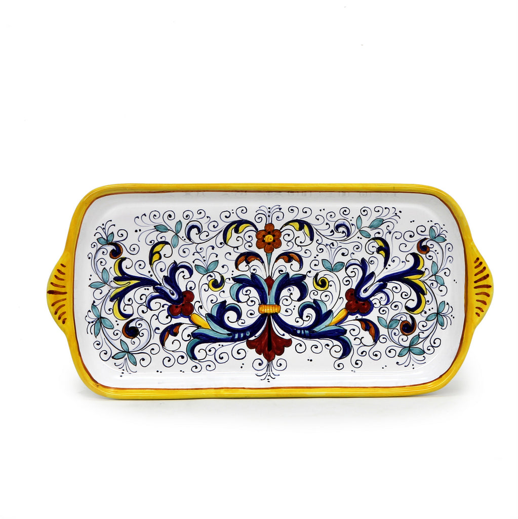 RICCO DERUTA: Rectangular Tray - DERUTA OF ITALY