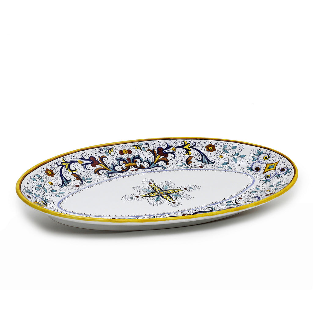 RICCO DERUTA DELUXE: Extra Large Oval Platter - Artistica.com